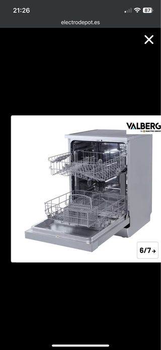 Lavavajillas Valberg