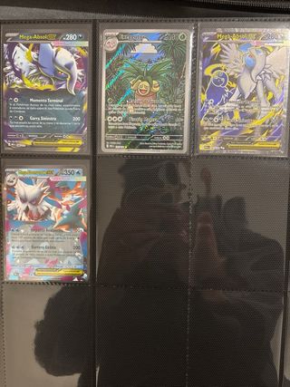 Cartas Pokémon Megaevoluciones EX y GX