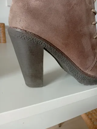 Botines tacón de goma