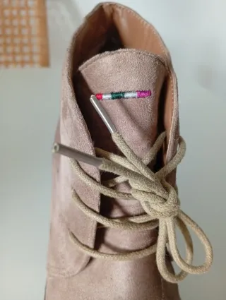 Botines tacón de goma