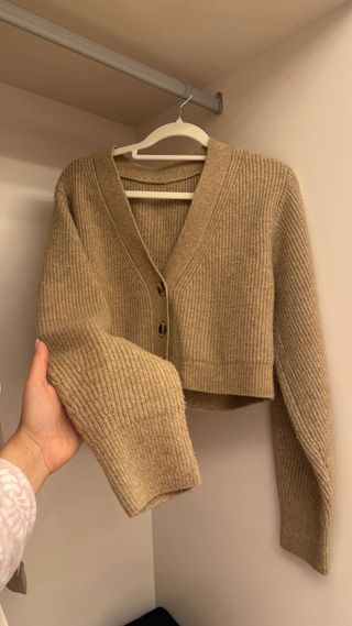 Rebeca beige talla única