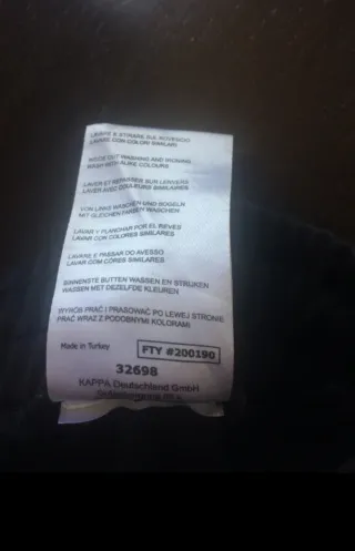 Pantalón chándal Kappa Talla M unisex