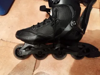 Patines en línea Decathlon negros T41