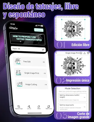 Impresora Tattoo Bluetooth YOHOOLYO