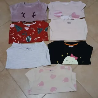 Lotto stock kit abbigliamento bambina 24-36 mesi