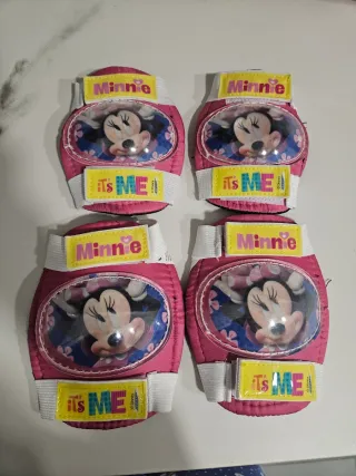 Casco Minnie y protecciones infantil