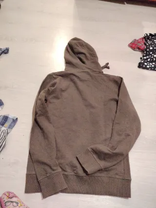 Sudadera con capucha y logo inglés