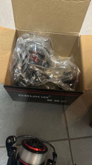 Cañas de pescar spinning/embarcación