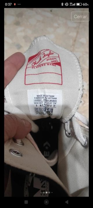 Converse Chuck Taylor Botas Negras