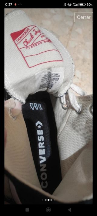 Converse Chuck Taylor Botas Negras