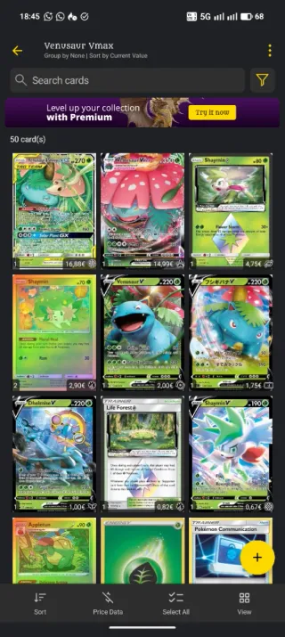 Mazo Cartas Pokémon Venusaur VMAX