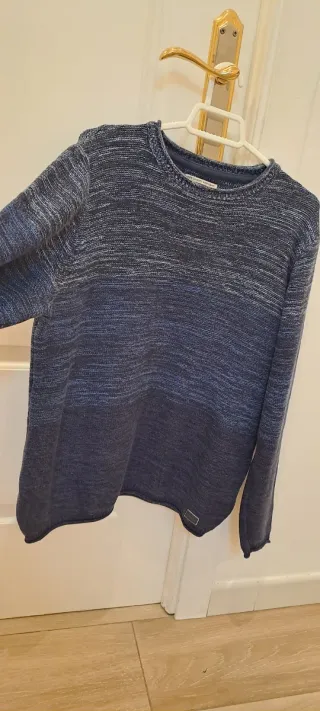 Jersey Salsa Hombre Azul/Gris