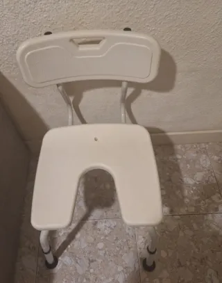 Silla ducha personas mayores movilidad reducida