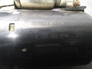 MOTOR ARRANQUE | Atr.1:0001107408 OPEL CORSA