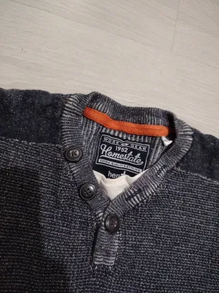 Jersey niño gris talla XS