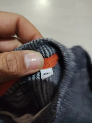 Jersey niño gris talla XS