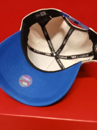 Gorra New Era 9Forty Beige y Azul Talla única adul