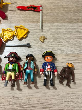 Lote Playmobil Piratas y Accesorios