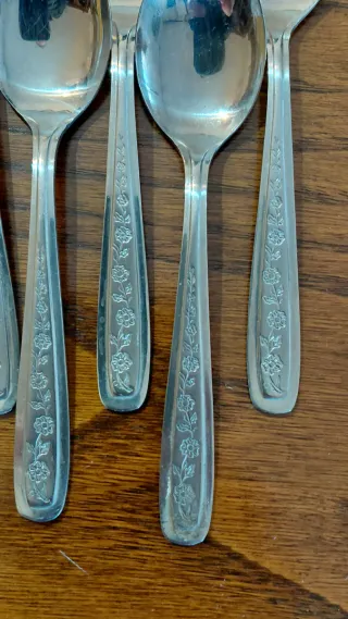 Set 6 Cucchiaini Rostfrei Sveden