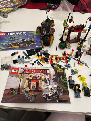 Pack Lego Comisaría, Ninjago y Dinosaurios