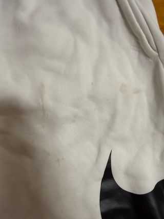 Pantalón corto Nike blanco