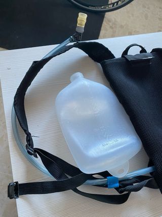 Mochila hidratación ciclismo 1L liquido