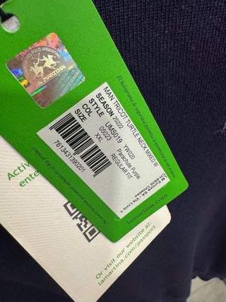 Jersey La Martina Azul Marino