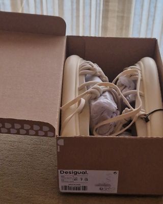 Sandalias Desigual Blanco roto Talla 41