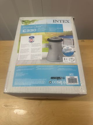 Depuradora Intex Krystal Clear 3785 l/h