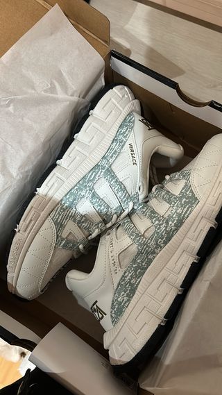 Zapatillas Versace Blancas Multicolor