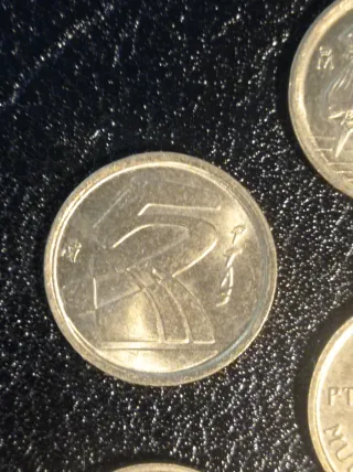 Lote 7 monedas 5 Ptas