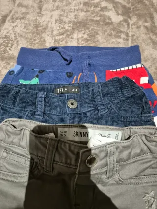 Lote 3 Pantalones Niña