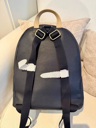 Mochila Tommy Hilfiger Azul y Beige Nueva