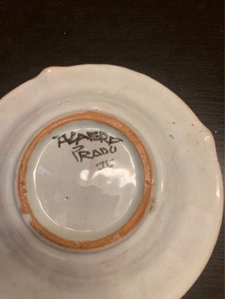 Cenicero de cerámica Manises