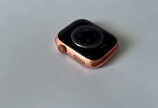 Reloj Inteligente Rosa y Dorado