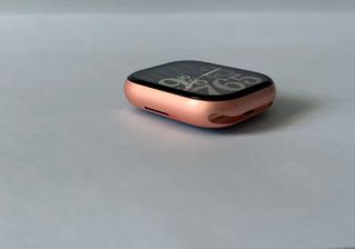 Reloj Inteligente Rosa y Dorado