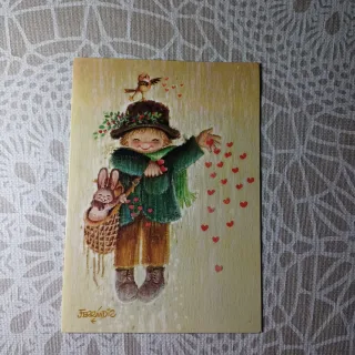 5 Postales J. Ferrandiz Años 70 (Escritas)