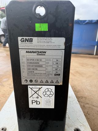 Batería Tracción Tudor Plomo Ácido Estacionaria