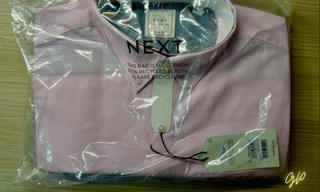 Camicia Oxford rosa Slim Fit Easy Iron M