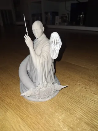 Figura Voldemort y Nagini para pintar