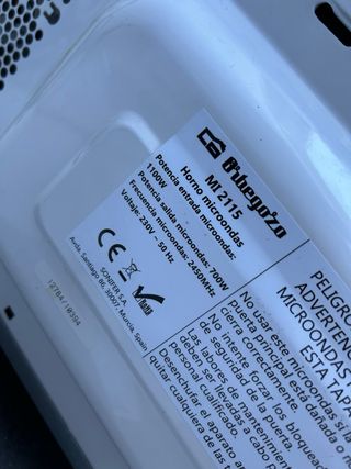 Microondas Blanco