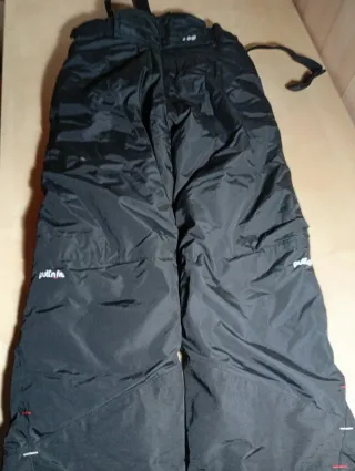 Pantalones de esquí negros niños 10/11años