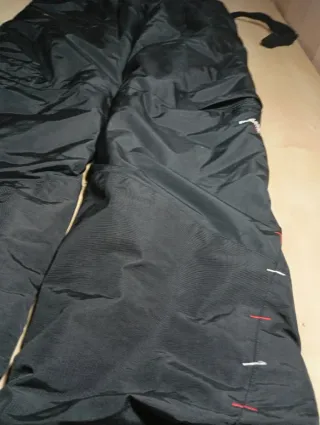 Pantalones de esquí negros niños 10/11años