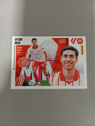 Cromo Vitor Reis Girona 2025/2026.