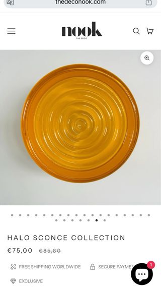 Lámpara LED Redonda Interior/Exterior Nueva, - 70%