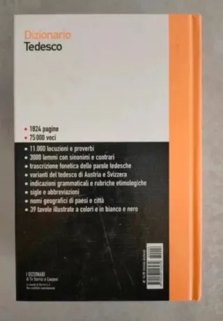 Dizionario della lingua Tedesco-Italiano