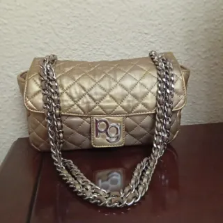Bolso de piel de Purificación García Dorado
