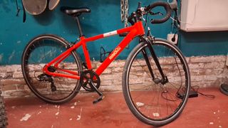 Bicicleta junior carretera triban decatlhon