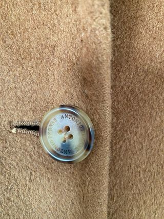 Abrigo Antonio Pernas de Cachemira Marrón