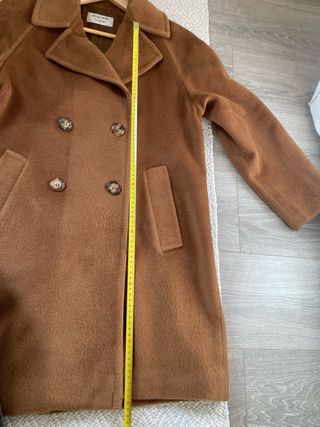 Abrigo Antonio Pernas de Cachemira Marrón